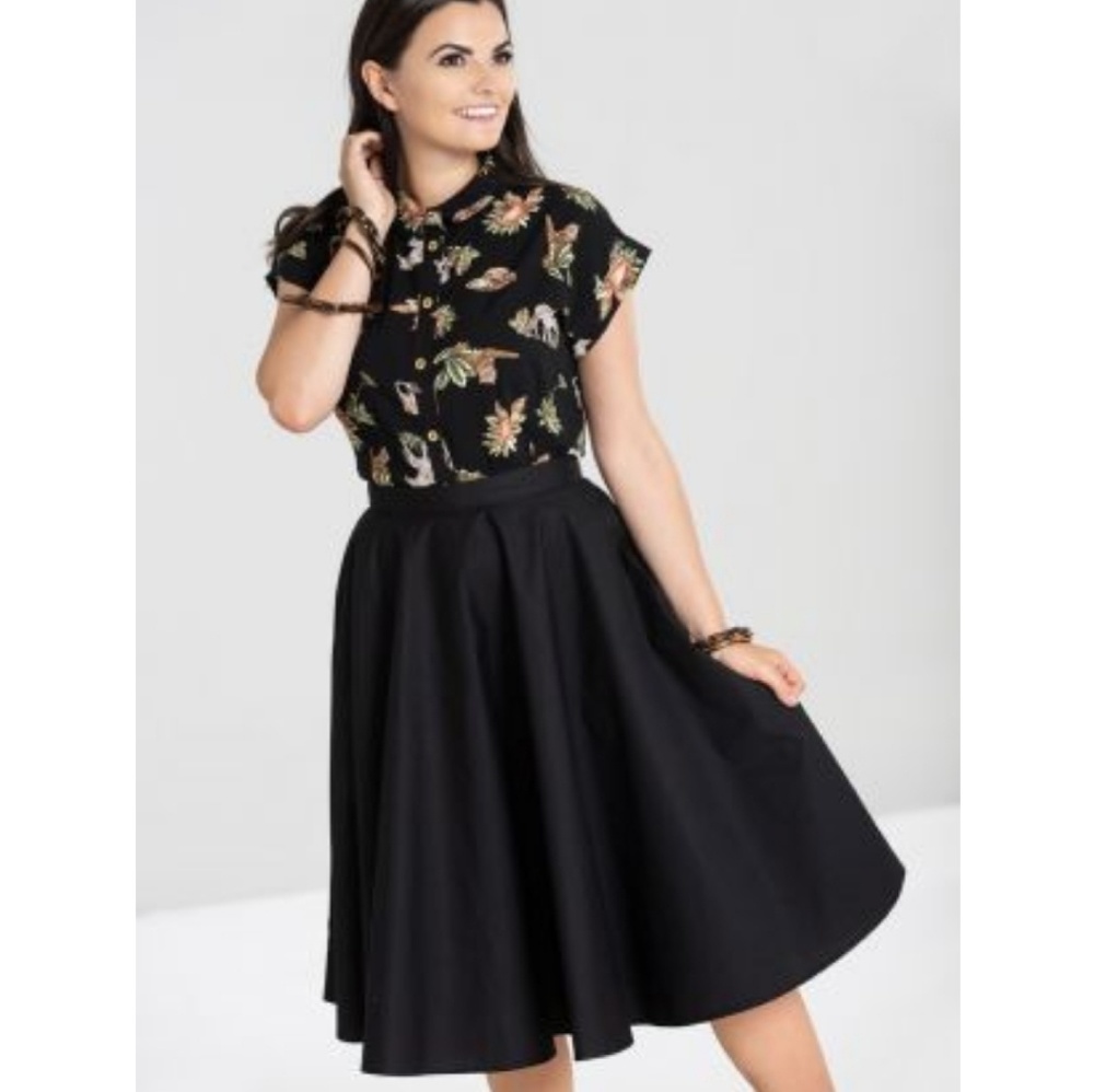 Hell Bunny Paula 50's Circle Skirt